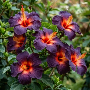 Гибискус Вивида Флэр купить по цене от 279р. в интернет-магазине «Посадика» с доставкой почтой в в Козловкае и по всей России – [изображение №1].