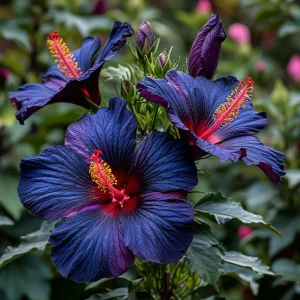 Гибискус Саншайн Кисс купить по цене от 450р. в интернет-магазине «Посадика» с доставкой почтой в в Козловкае и по всей России – [изображение №1].