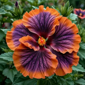 Гибискус Оранж Спел купить по цене от 285р. в интернет-магазине «Посадика» с доставкой почтой в в Козловкае и по всей России – [изображение №1].